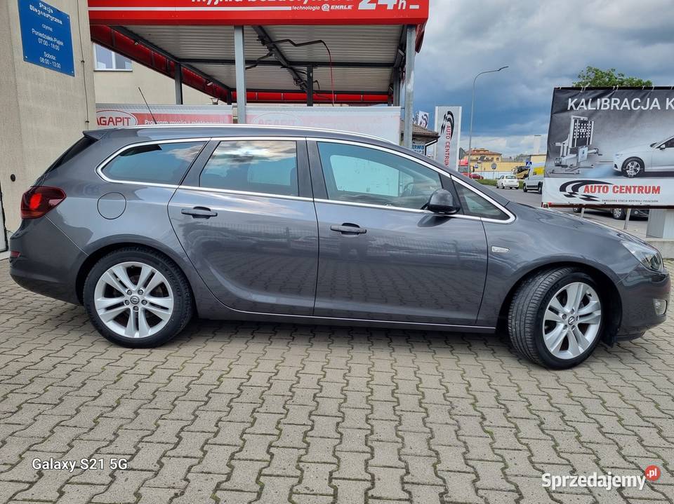 Opel Astra J 16 TURBO 180 alufelgi climatronic czujnik zmierzchu mazowieckie Płońsk