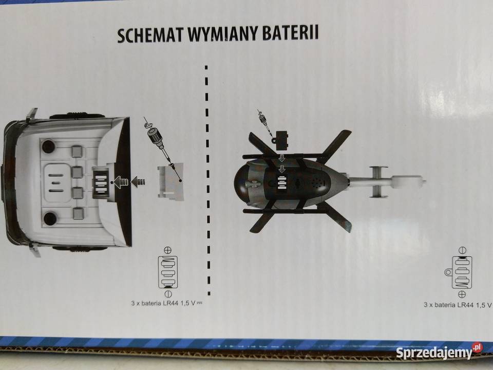OKAZJA Laweta z pojazdami Police helikopter