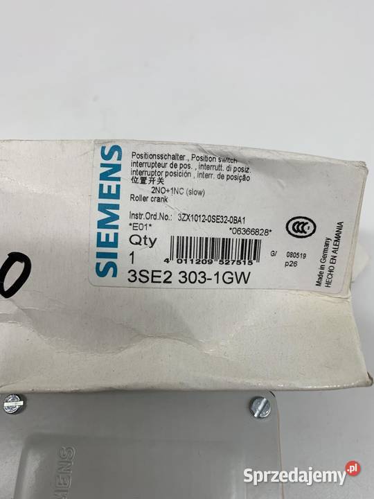 Siemens 3SE2 3031GW Limit switch Warszawa