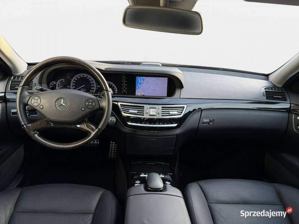 Mercedes S 550 55 V8 388 7GTronic 2010 r klimatyzacja Myślenice