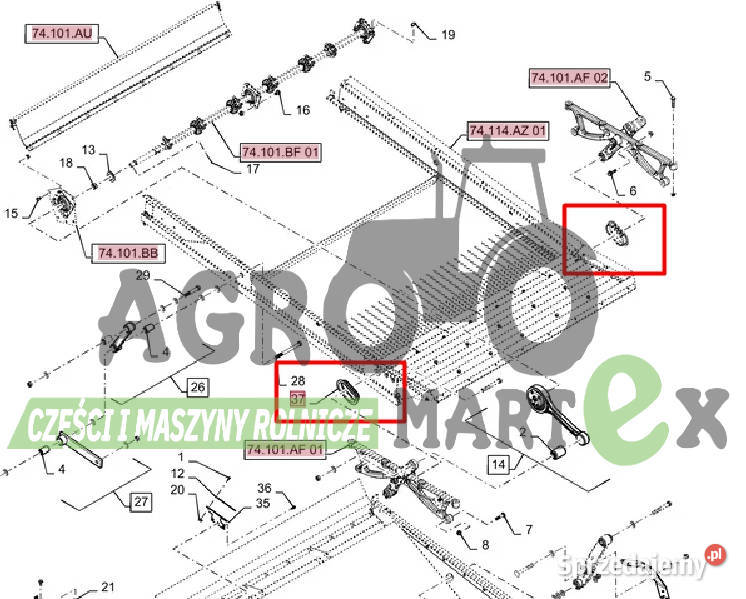 1302644C2 1302644C1 USZCZELKA CNH Wichrów