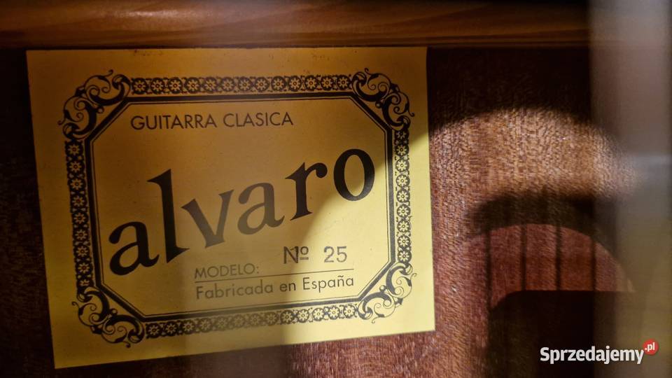 Gitara klasyczna Alvaro 25