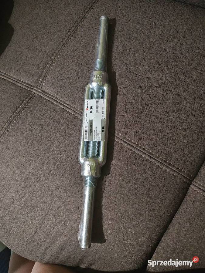 Śruba rzymska prosta do spawania ocynkowana Skwierzyna