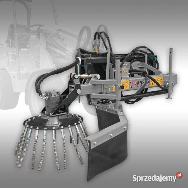 SZCZOTKA ROTACYJNA HYDRAULICZNA DO CHWASTÓW 70 Izdebki