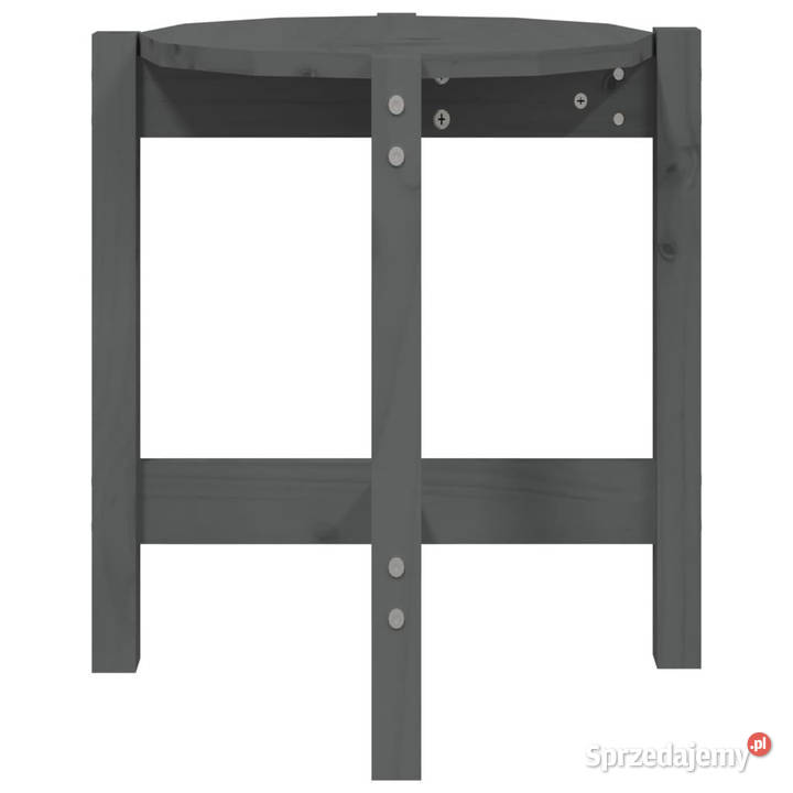 Stolik kawowy szary 425x45 lite drewno sosnowe mazowieckie
