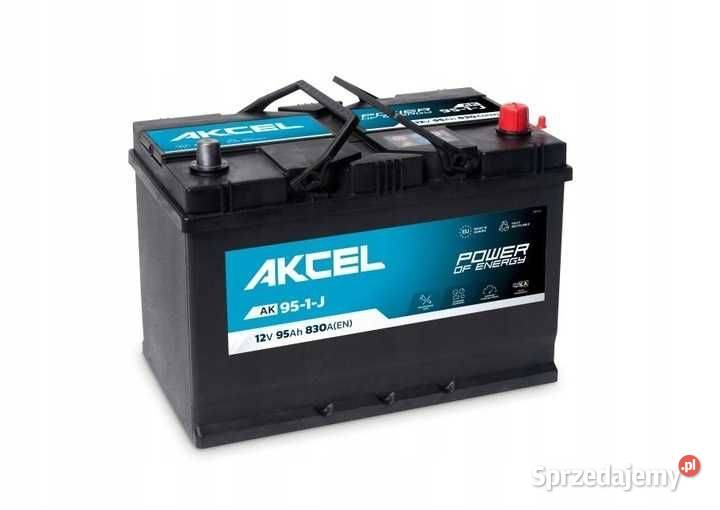 Akumulator Samochodowy AKCEL 12V 95Ah 740A EN dolnośląskie Jelcz-Laskowice