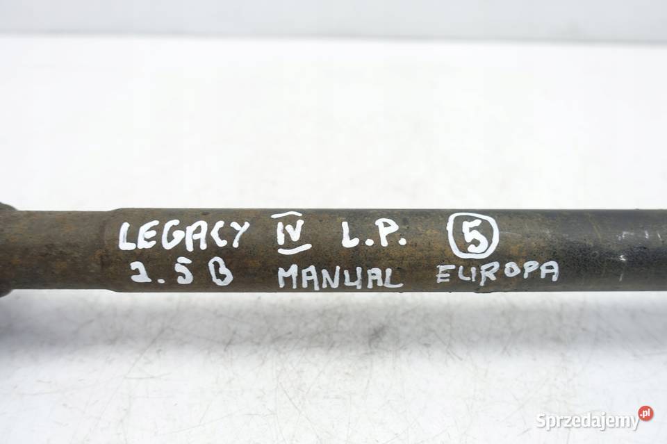 Subaru Legacy IV 25 PRZEDNIA KA lewa lubelskie Rudka