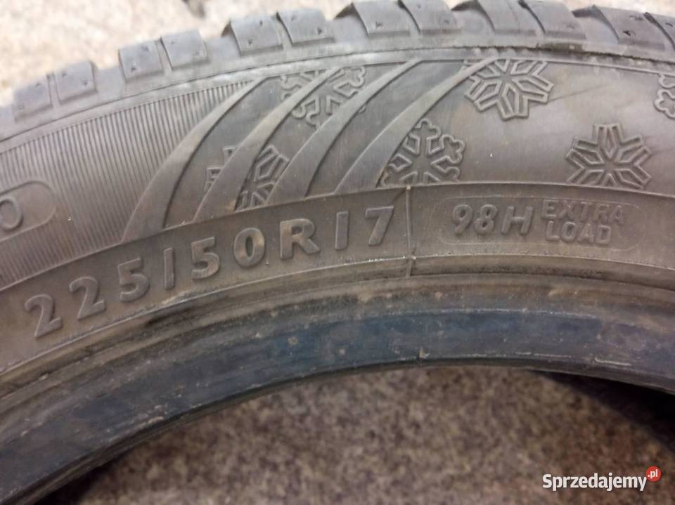 4xOPONA ZIMOWA DUNLOP 22550R17 98H 172055 262052 świętokrzyskie