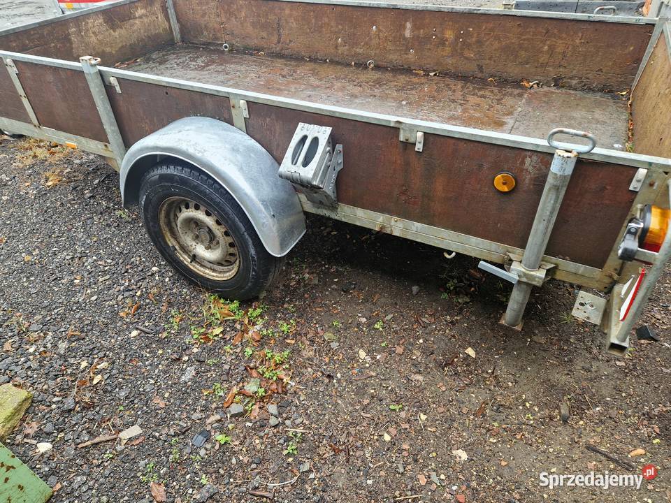 Przyczepka DMC 1500 Hamulec najazdowy ładowność