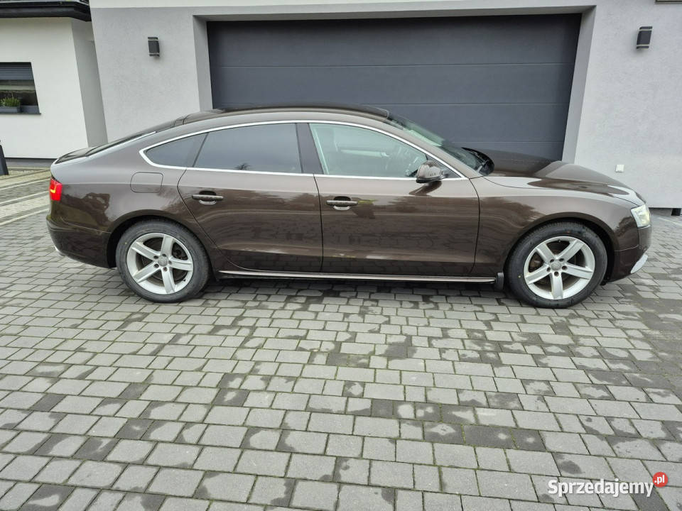 Audi A5 xenon led navi chromy ładny lift 8T VAT marża lubelskie sprzedam