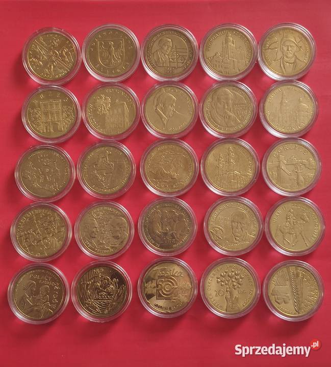 25 monet okolicznościowych 2 każda inna