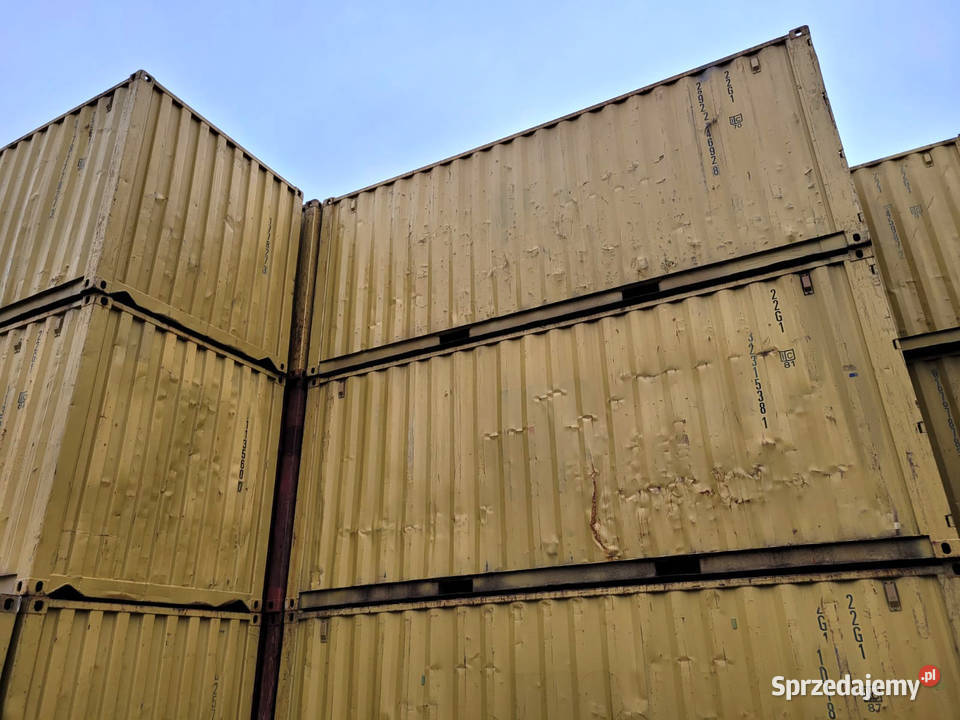 Magazyny kontenery morskie 20DC DV Kokoszki