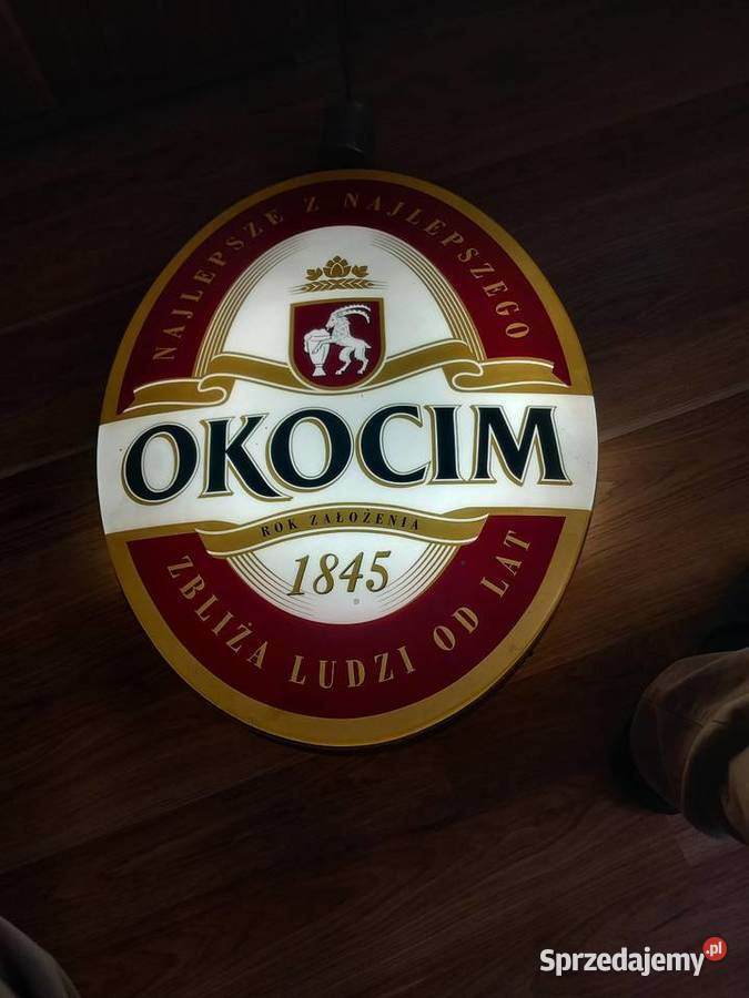 Plafon reklama Okocim Stary Dzików