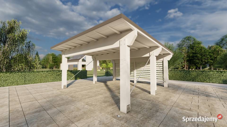 Wiata garażowa Florencja 6M