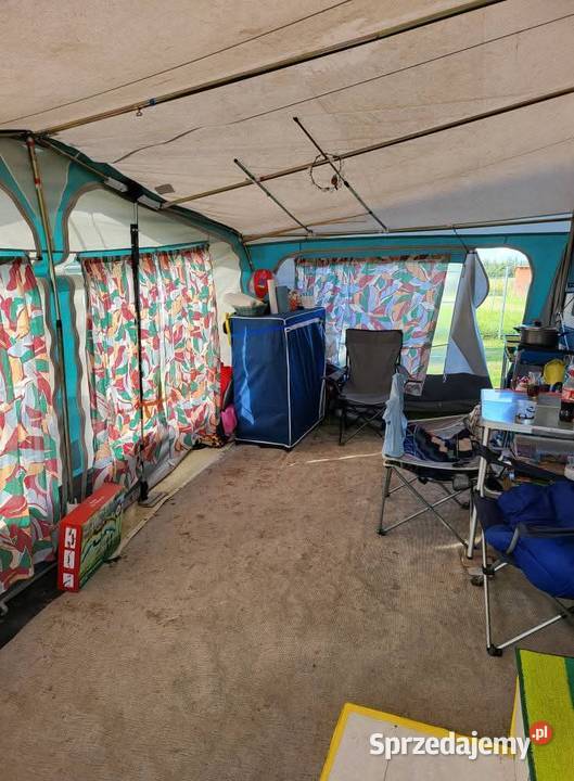 Zasłony do przedsionka namiotu Łomża sprzedam
