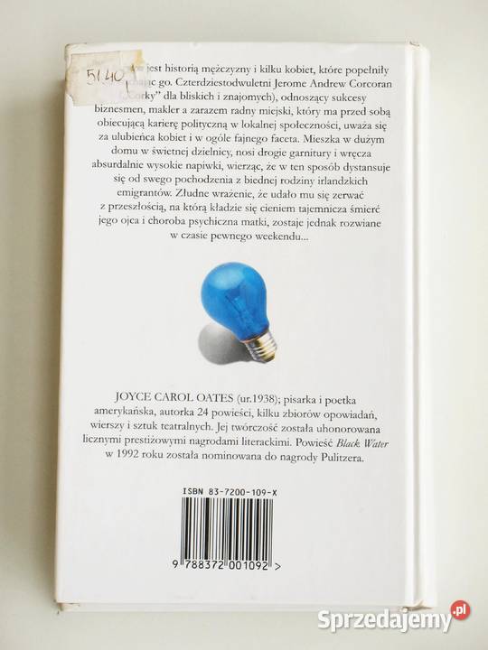 to żyłem Joyce Carol Oates sprzedam