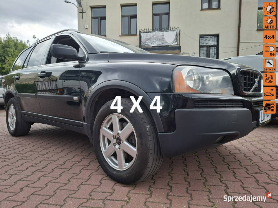 Volvo XC 90 Manual 4x4 Klima Webasto Oryginalny lakier metallic Lublin
