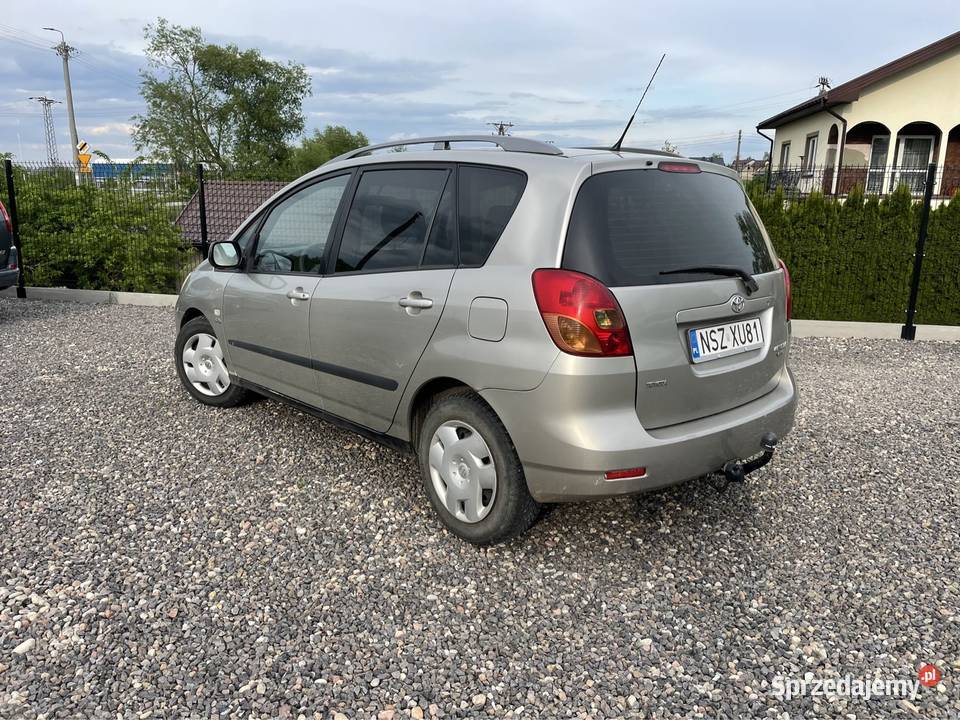 Toyota Corolla Verso 20d4d 90 klimatyzacja Hak Corolla Verso Rutki-Kossaki