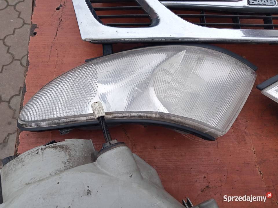 Saab 900 93 Lampy przednie ty grill Stalowa Wola sprzedam