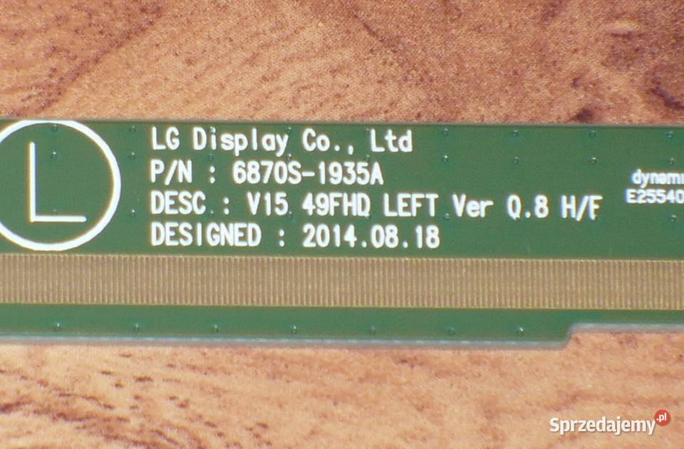 Płytki matrycy VES490UNYL2DN01 TV Panasonic Lublin