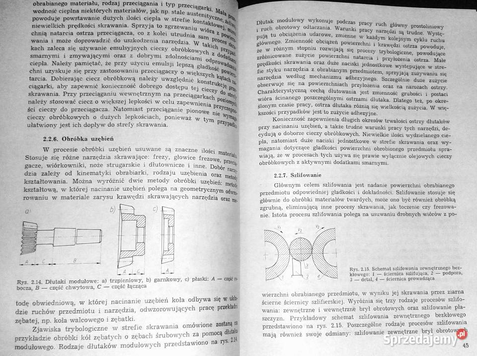 Ciecze obróbkowe do skrawania metali Jan Ryszard Rok wydania 1988 Chełm sprzedam