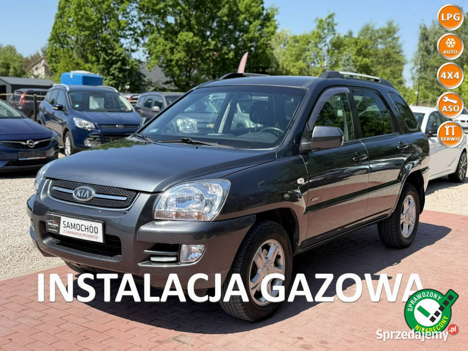 Kia Sportage Gwarancja 4WD LPG Klimatyzacja Sade Budy