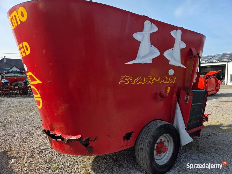 Paszowóz SUPERTINO 12 m3 WAGA własna hydraulika