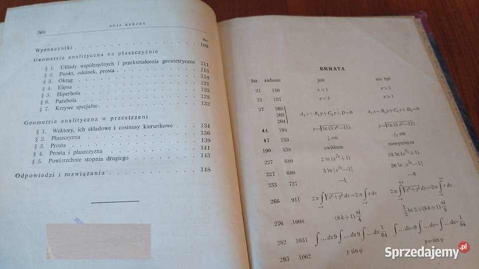 Zbiór zadań z analizy matematcznej i geometrii pomorskie Gdańsk