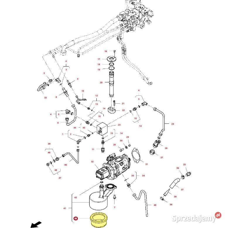 Filtr hydrauliki Massey Ferguson Valtra Białystok