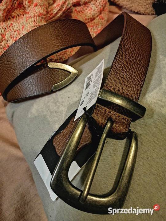 House NOWY z metką SKÓRZANY pasek Z metalową Paski