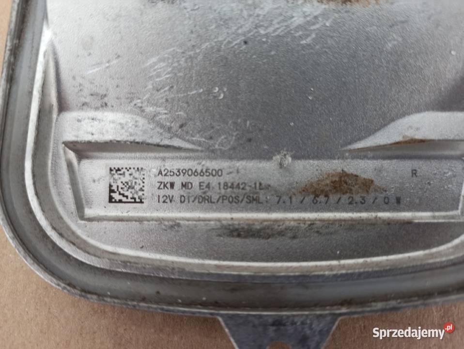 MERCEDES CLA GLC W253 PRZETWORNICA MODUŁ LED lubuskie