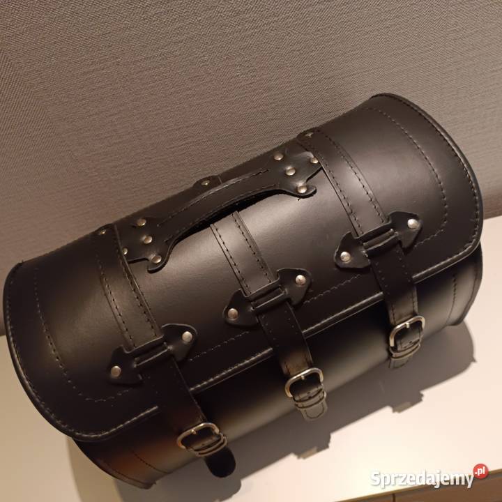 Sakwa Centralna Skórzana Chopper Cruiser śląskie