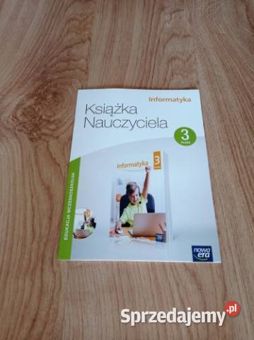 Informatyka Klasa 3 Książka Nauczyciela z płytą Podręczniki Katowice