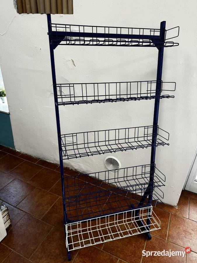 Stojak ekspozytor 6 półek stelaże do sklepu na Tarnów