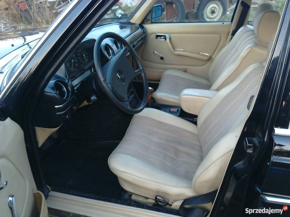 Mercedes w123 240D światła przeciwmgłowe