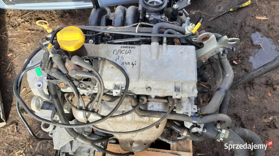 silnik kompletny Dacia Sandero Logan 14 131