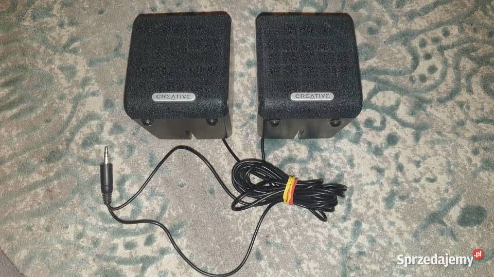 GŁOŚNIKI SATELITKI CREATIVE sprawne w super 2 mazowieckie Warszawa