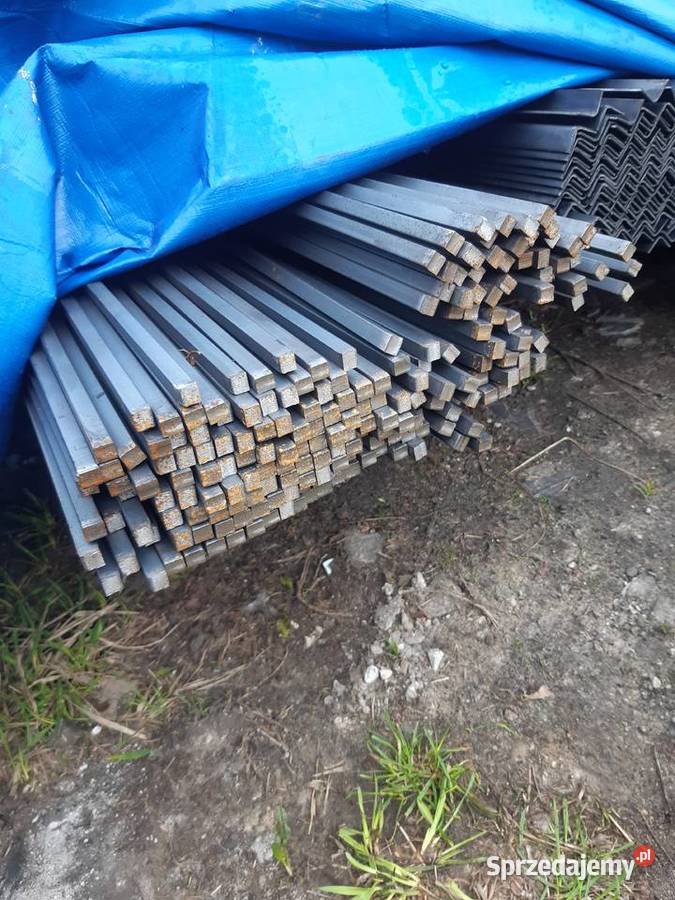 Pręt kwadratowy stalowy 10x10mm S235JR Łęczna