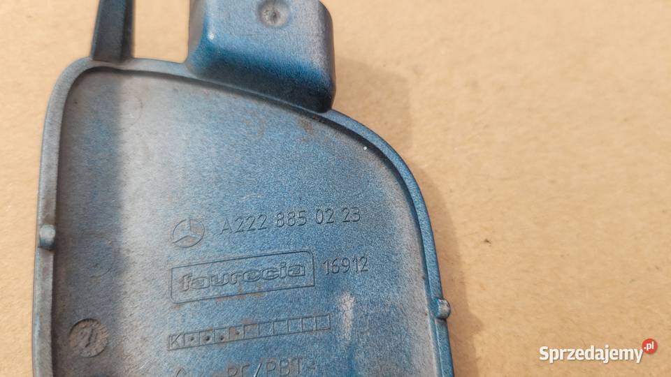 MERCEDES S W222 ZAŚLEPKA HAKA ZDERZAKA TYŁ sprzedam