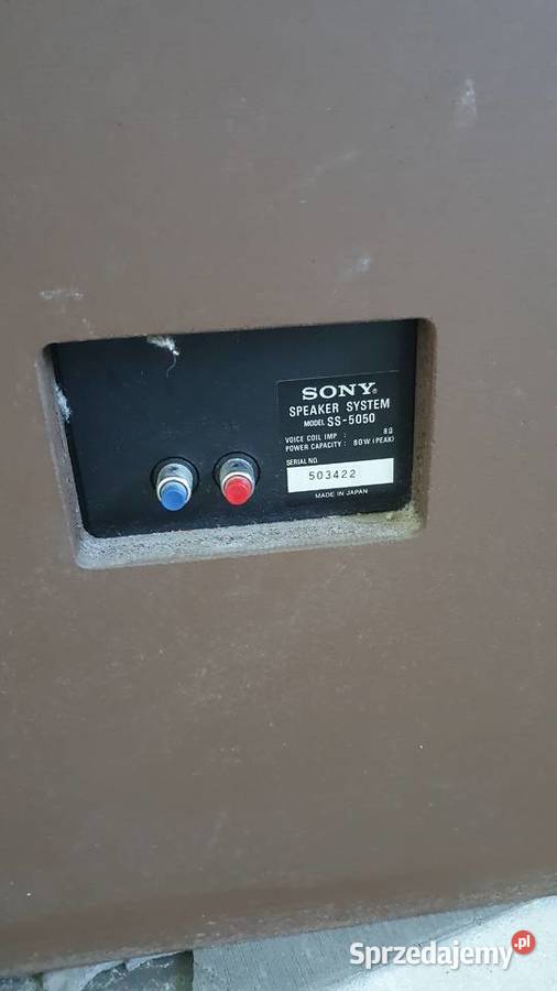 Głośniki Sony ss5050