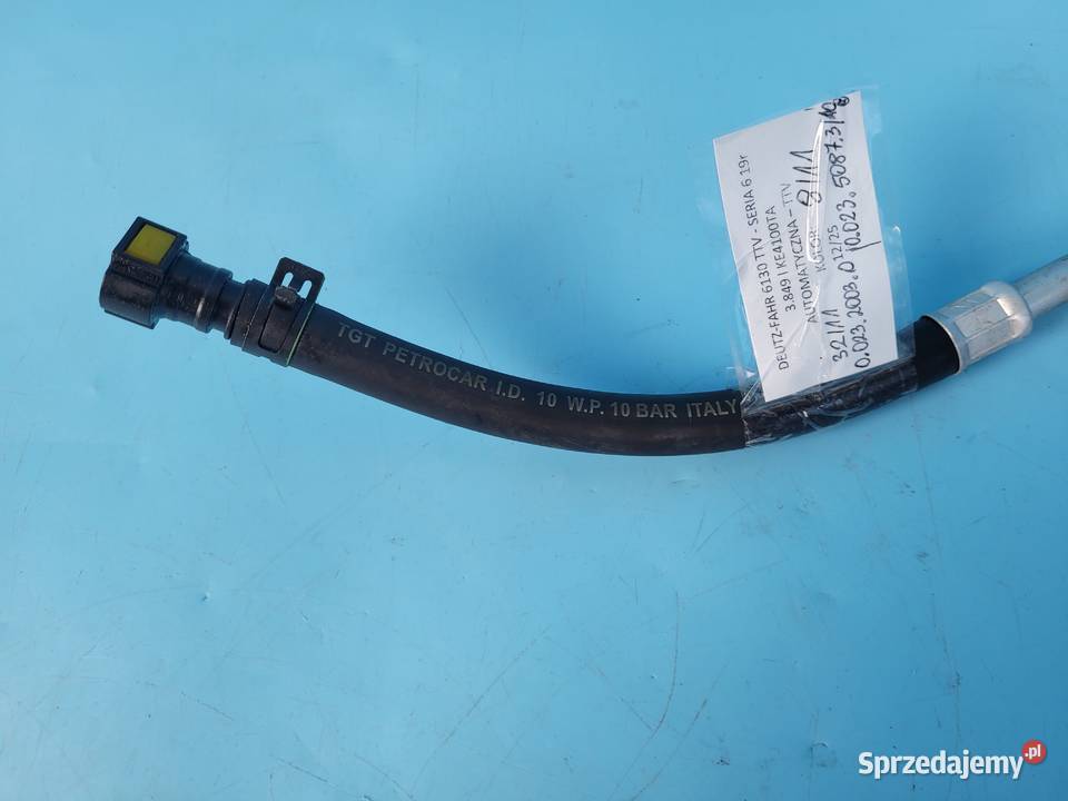 DEUTZFAHR 6130 TTV RURA PRZEWÓD WĄŻ FILTRA Kolno