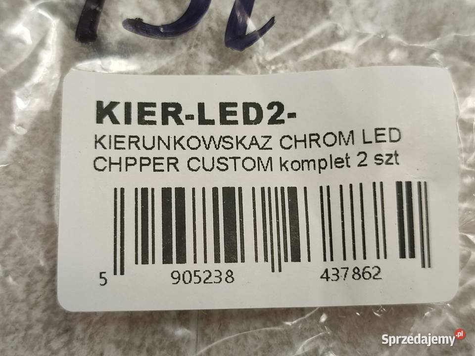 KIERUNKOWSKAZ CHROM LED 2 CHOPPER CUSTOM