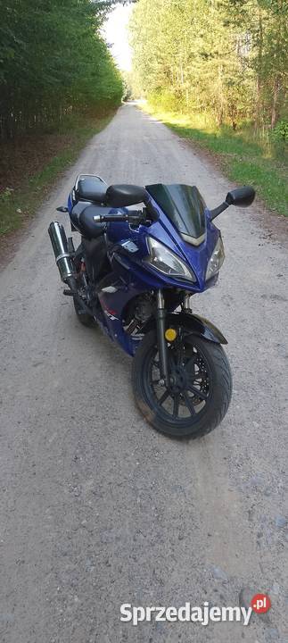 Sprzedam motocykla granatowy Puławy