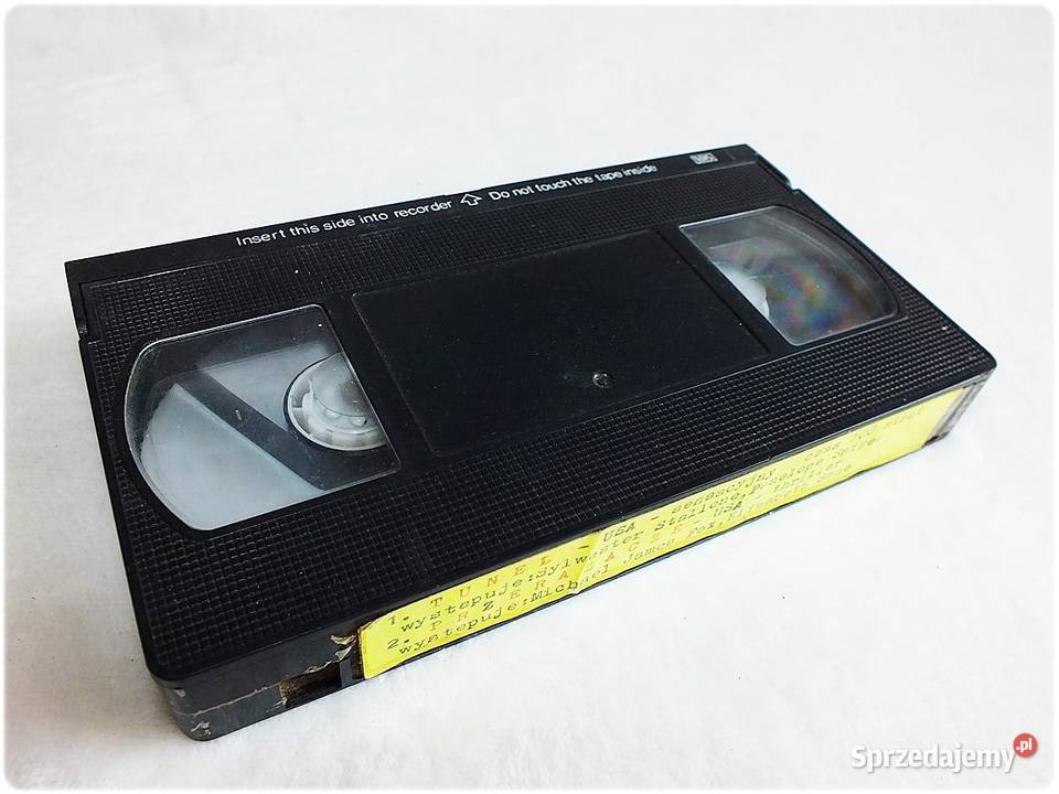 Kaseta VHS SAMSUNG 180 minut Filmy Tunel lubuskie Żary