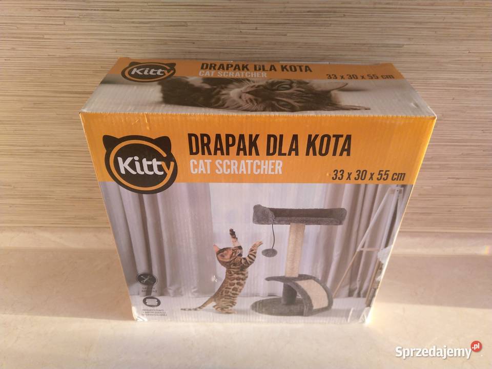 NAJTANIEJ Drapak Kota Duży 55 Wysoki Domek Zabrze sprzedam