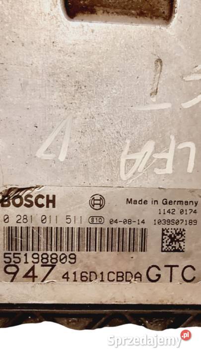 ALFA ROMEO GT STEROWNIK SILNIKA 0281011511 osobowe