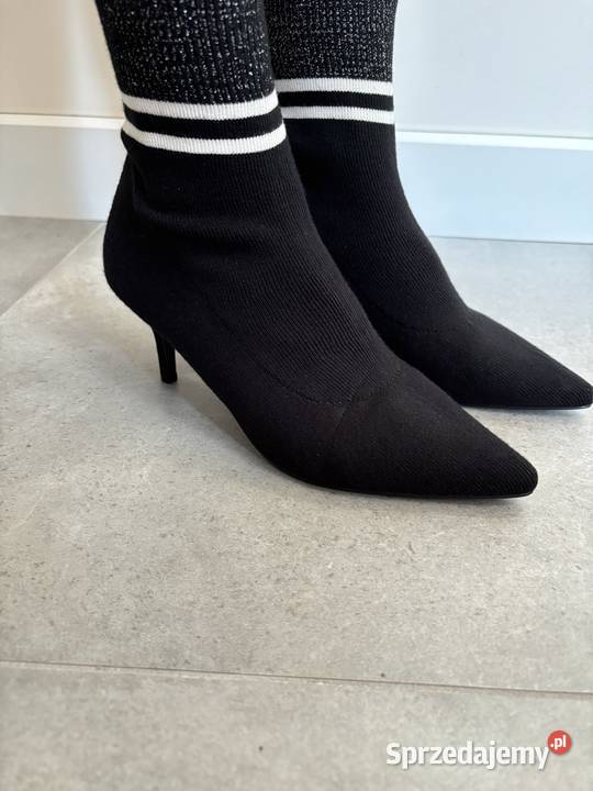 Szpilki ze skarpetą 37 Warszawa