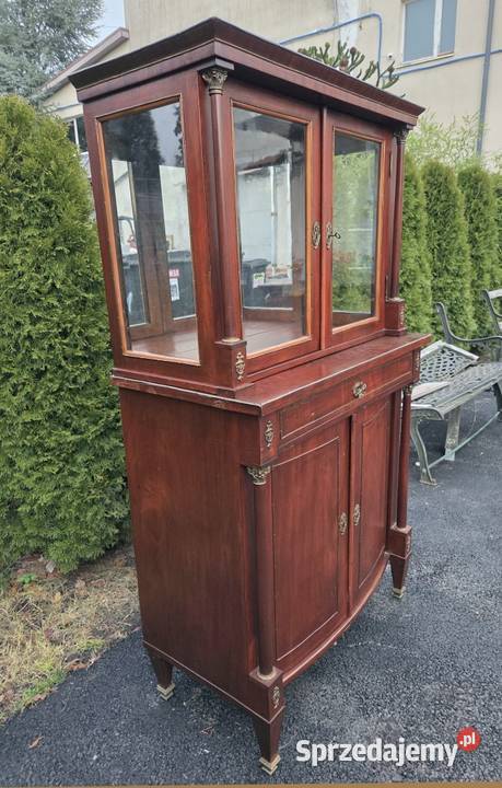 Witryna mahoniowa XIX w 9300 Szczecin