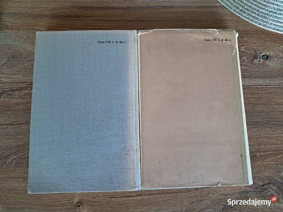 2 książki z 1966r z dedykacją dzikowy skarb Sandomierz