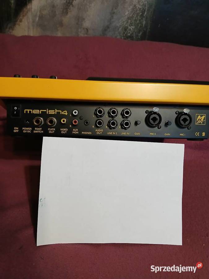 Odtwarzacz stacja robocza Merish 4 Sprzęt estradowy, studyjny i DJ-ski dolnośląskie Wrocław